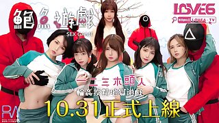 Chinese Squid game adult version Ep1 - The BIGGEST Chinese Intercourse EVER